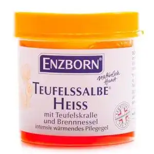 Teufelskralle salbe enzborn teufels heisse salbe intensiv waermend
