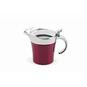 Thermo sauciere weis doppelwandige thermo sauciere edelstahl