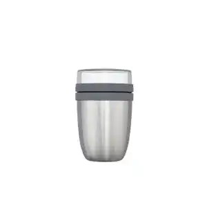 Thermobehaelter edelstahl mepal lunchpot ellipse natural brushed