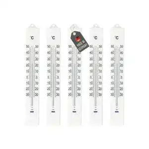 Thermometer analog lantelme 5 stueck aussenthermometer 17cm