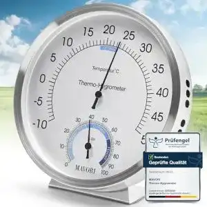 Thermometer analog mavori 2in1 thermometer hygrometer