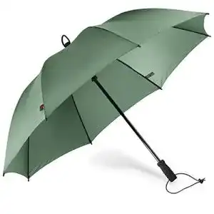 Trekkingschirm walimex pro swing handsfree regenschirm oliv