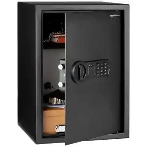 Tresor amazon basics elektronischer aus stahl