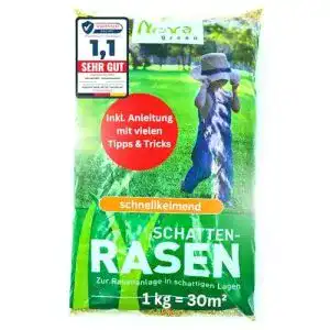 Trockenrasen halmland schnellkeimend schattenrasen 1kg