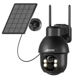 Ueberwachungskamera solar anran 2k hd aussen akku