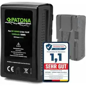 V mount akku patona ersatz fuer akku sony bp 190ws