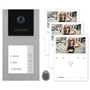 Video tuersprechanlage 3 familienhaus balter nonic evo video