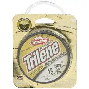 Vorfachschnur berkley trilene fluorocarbon schnur transparent