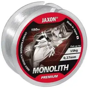 Vorfachschnur jaxon angelschnur monolith premium 150m