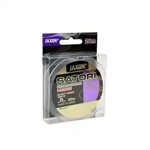 Vorfachschnur jaxon angelschnur satori fluorocarbon 20m