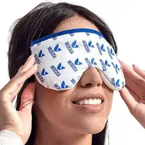 Waermebrille medcosa waerme augenmaske beruhigende