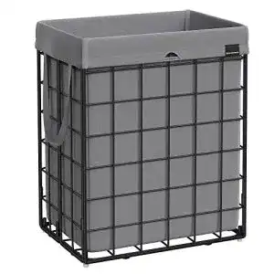 Waeschesammler songmics waeschekorb 90l faltbar abnehmbar
