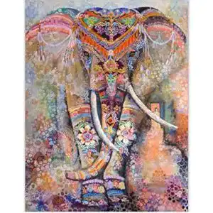 Wandteppich azx elefant tapisserie indischen style wandbehang