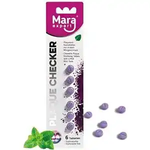 Zahnputztabletten mara expert zahnfaerbetabletten