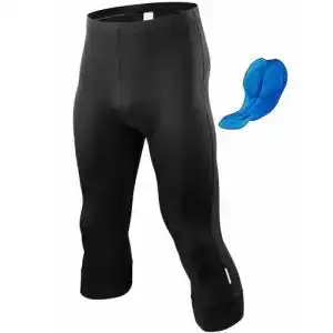 3 4 radhosen herren qualidyne herren 3 4 fahrradhose 4d gepolsterte