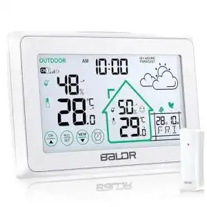 Baldr wetterstation baldr wetterstation funk mit aussensensor 2