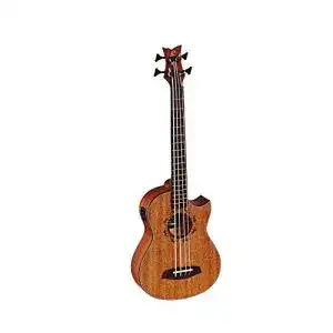 Bass ukulele ortega guitars bass ukulele elektro akustisch long