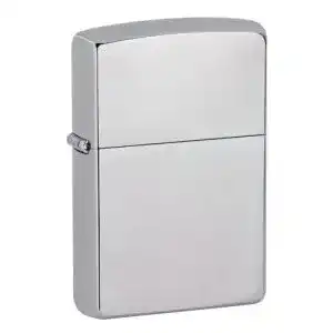 Benzinfeuerzeug zippo benzin feuerzeug chrom standard gebuerstet