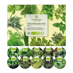Bio saatgut growgreens bio kraeutersamen set kuechenkraeuter
