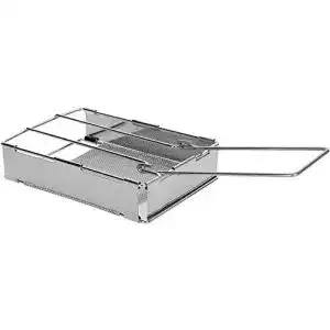 Camping toaster jenngaoo edelstahl toastregal