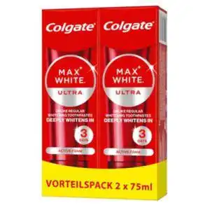 Colgate zahnpasta colgate max white ultra active foam
