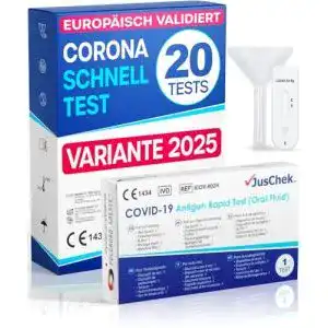 Coronavirus schnelltest polonord adeste 20 x 1er corona