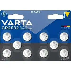 Cr2032 varta power on demand lithium knopfzellen 3v 10er