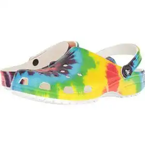 Crocs crocs unisex erwachsene classic tie dye clogs clog multi