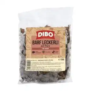 Dibo hundefutter dibo barf leckerli mit pferd