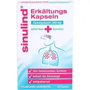 Erkaeltungskapseln eukalyptusoel sinulind klosterfrau 200 mg