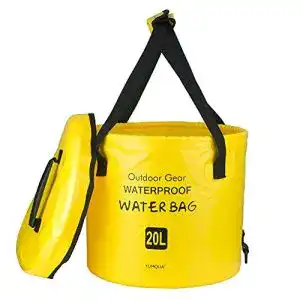 Falteimer yumqua faltbarer eimer fuer camping garten