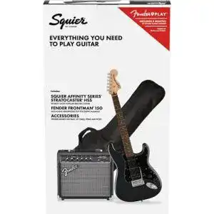 Fender gitarren fender squier affinity strat hss pack cfm