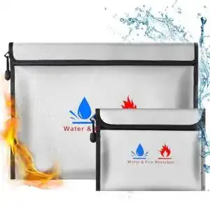 Feuerfeste dokumententasche absok feuerfeste tasche