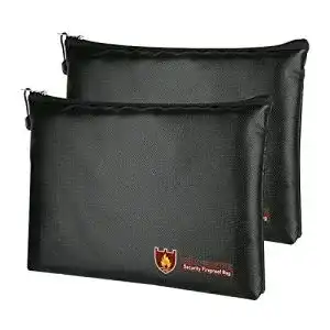 Feuerfeste dokumententasche jeroop 2 stueck 34x25cm