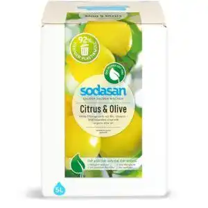 Fluessigseife 5 l sodasan fluessigseife citrus olive 5l bib