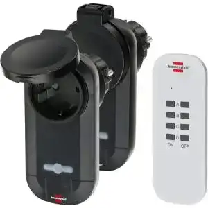 Funksteckdose aussen brennenstuhl funkschalt set rc ce1 0201