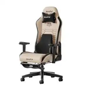 Gaming stuhl mit fussstuetze autofull c3 ergonomisch