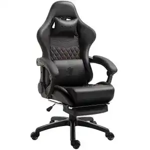 Gaming stuhl mit fussstuetze dowinx gaming stuhl buerostuhl
