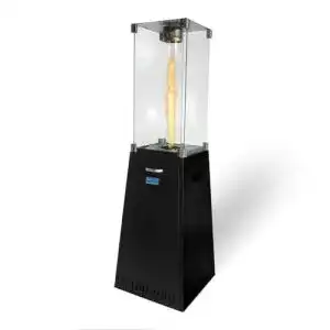 Gaskamin outdoor activa heizstrahler terrasse yellow stone