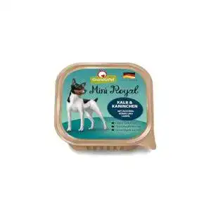 Granatapet hundefutter granatapet mini royal kalb kaninchen