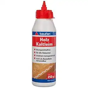 Holzleim baufan holzkaltleim fuer alle holzarten 250 g