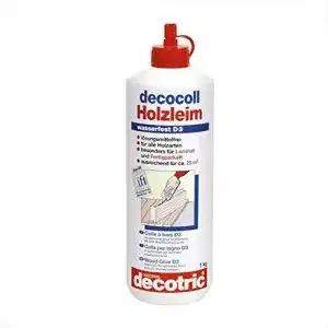 Holzleim decotric wasserfester fuer alle holzarten