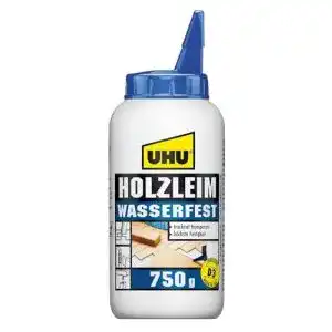 Holzleim uhu wasserfest flasche 750g