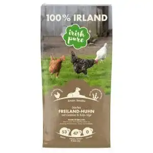 Hundefutter hoher fleischanteil irish pure senior trockenfutter