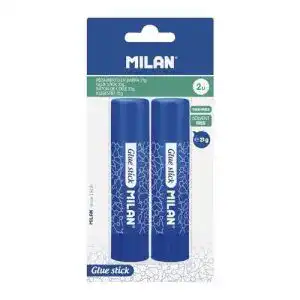 Klebestift milan blister 2 barras de pegamento 21gr