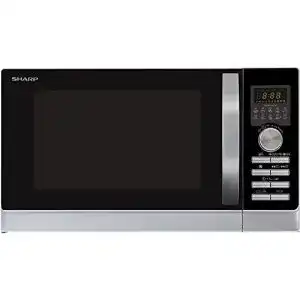 Kombibackofen sharp 843 inw mikrowelle mit grill heissluft