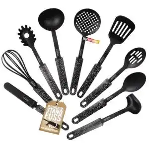 Kuechenhelfer set stoneline 9 teiliges nylon kuechenhelfer set