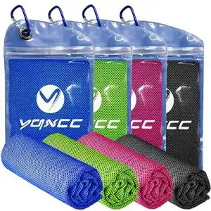Kuehlendes handtuch yqxcc 4 stueck 120 x 30 cm eishandtuch