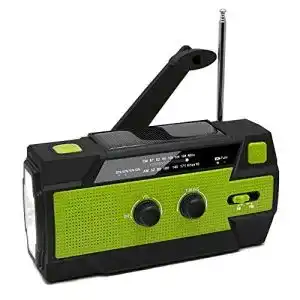 Kurbelradio villageboom solarstrom und leuchte notfall radio