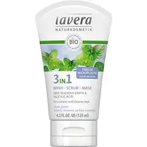 Lavera gesichtsreinigung lavera 3in1 bio minze kieselerde